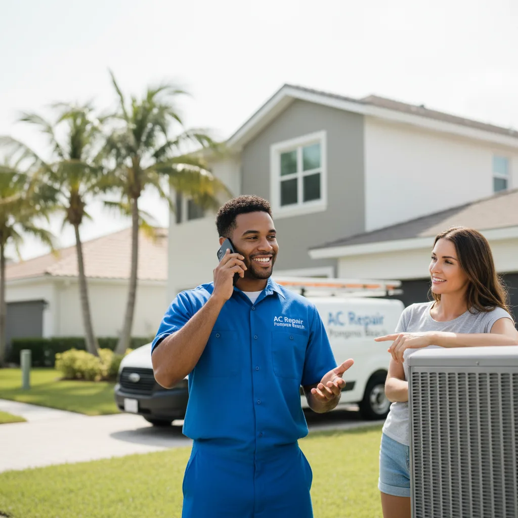 AC Repair Pompano Beach customer support in Peoria